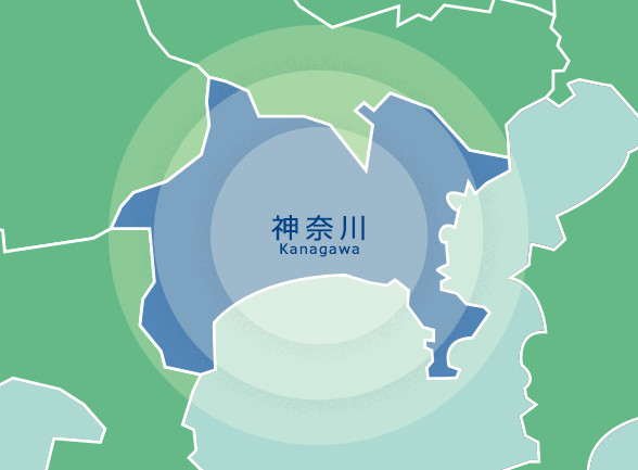 神奈川地図